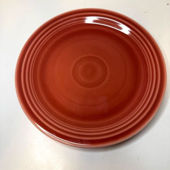 Vintage Fiesta Homer Laughlin Rose Salad Plate 7” - Picture 1 of 6